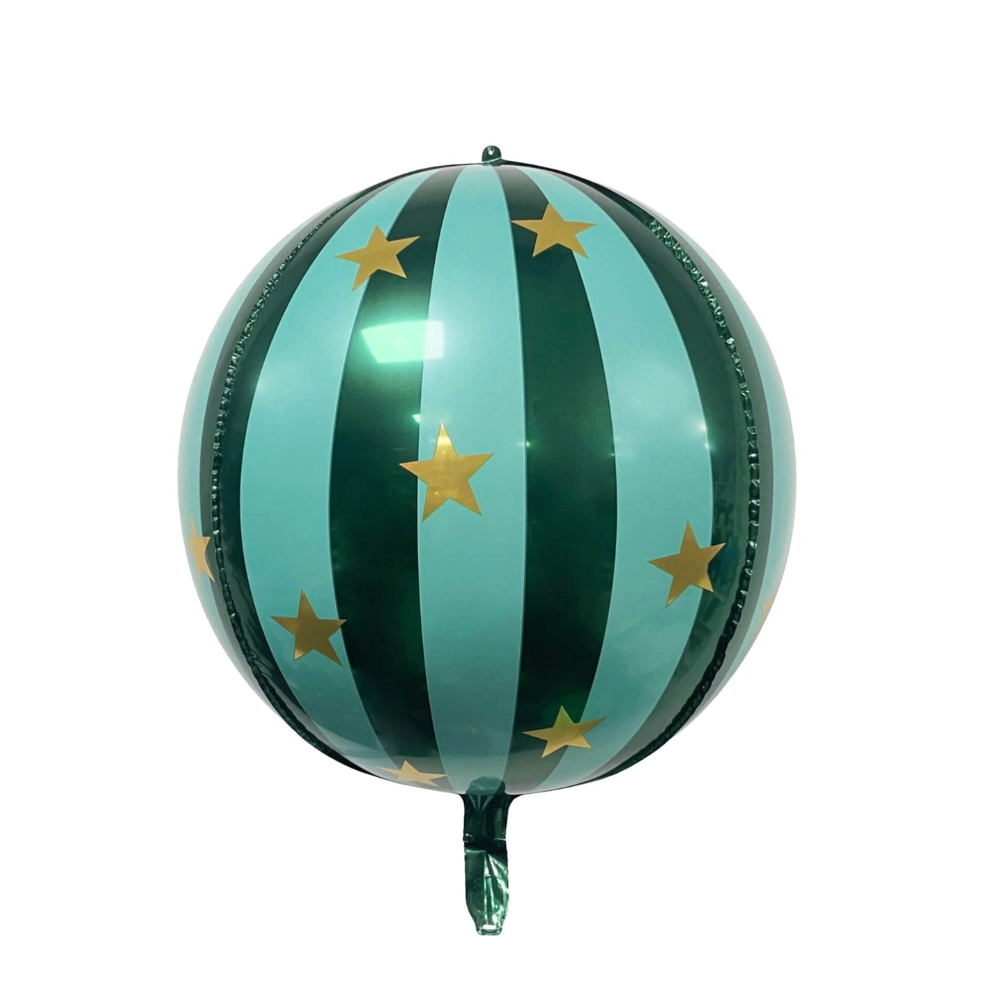 Ball Green Striped Ornament Ball Balloon 22''