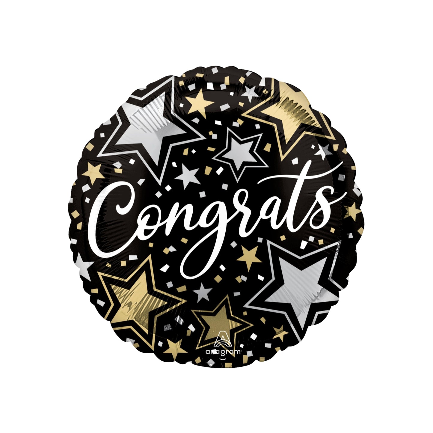 Standard Congrats Stars Balloon 18''