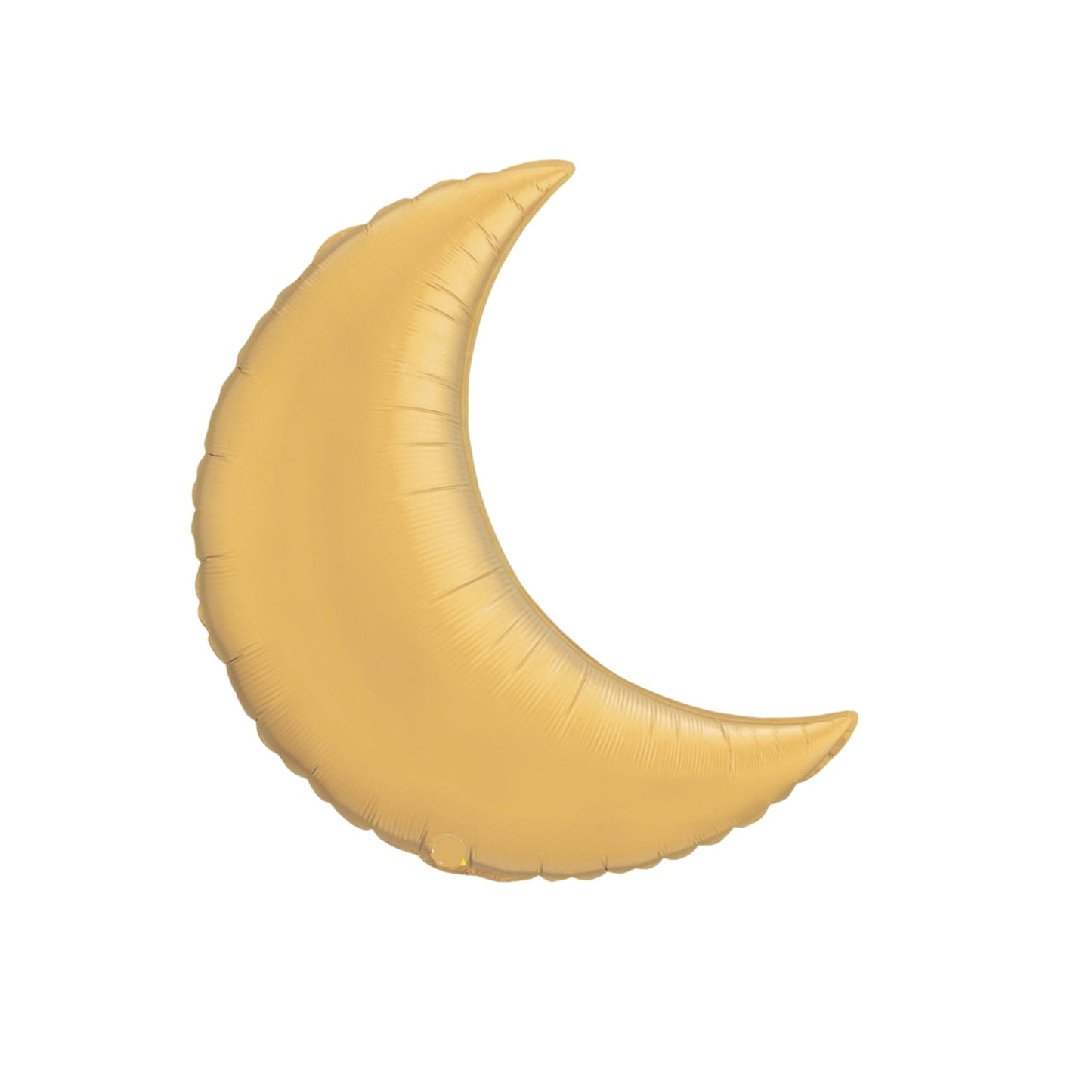 Crescent Moon Metallic Gold Balloon 35''