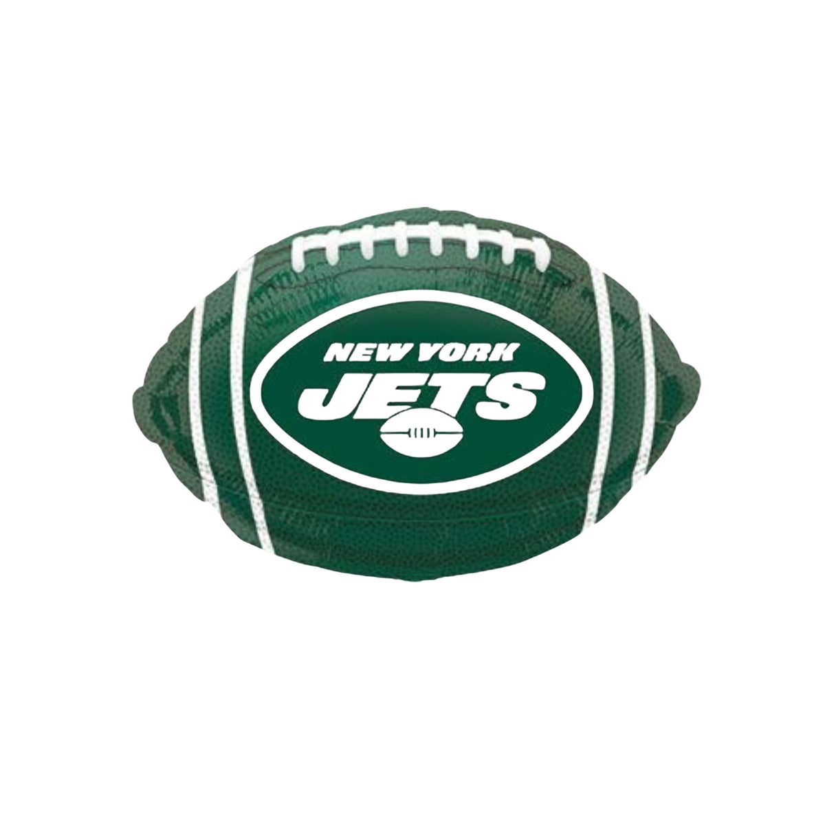 NFL New York Jets Football Shape Helium Foil Balloon 18''