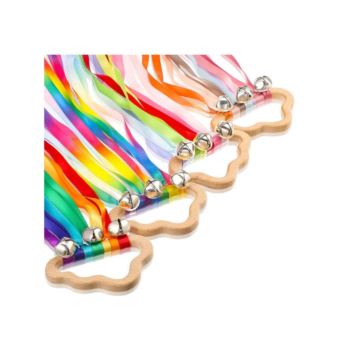 Rainbow Ribbon Hand Bells