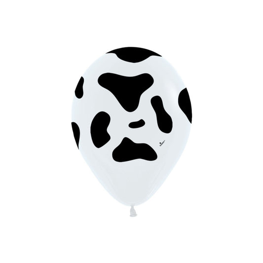 Cow Print Balloon 11"