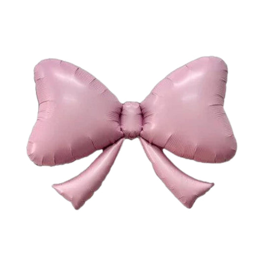 Super Shape Pink Bow Foil Balloon 40"