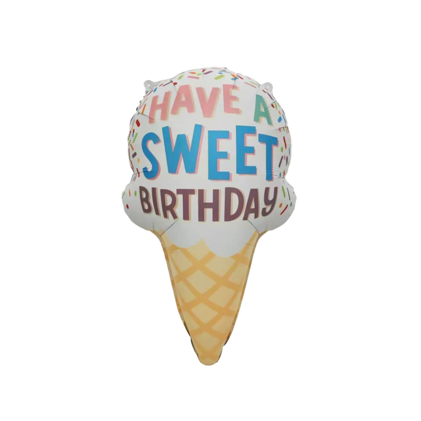 Have a Sweet Birthday Ice Cream Cone 25''