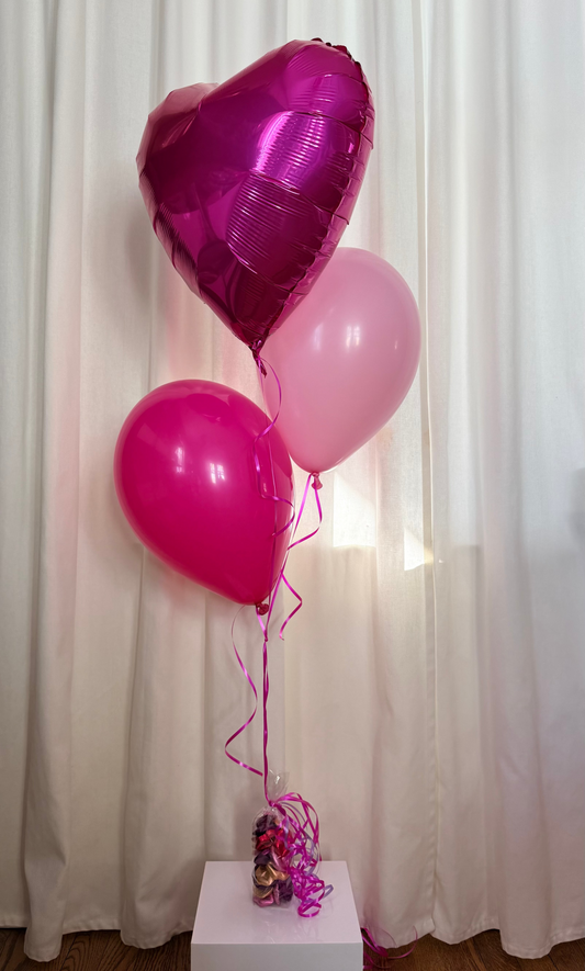 Lots of Love Pink Kisses Candy Gram