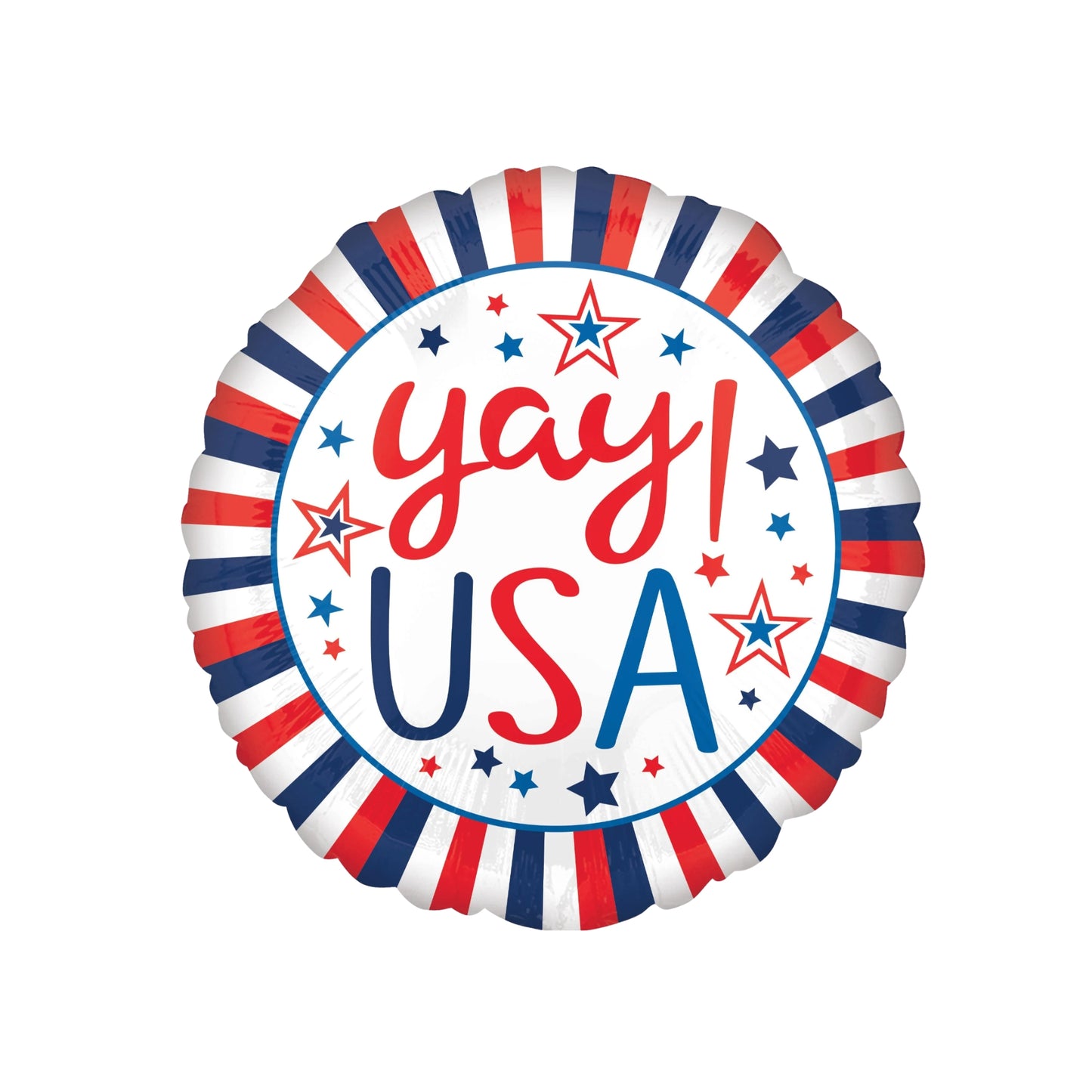 Jumbo Yay! USA Balloon 28''
