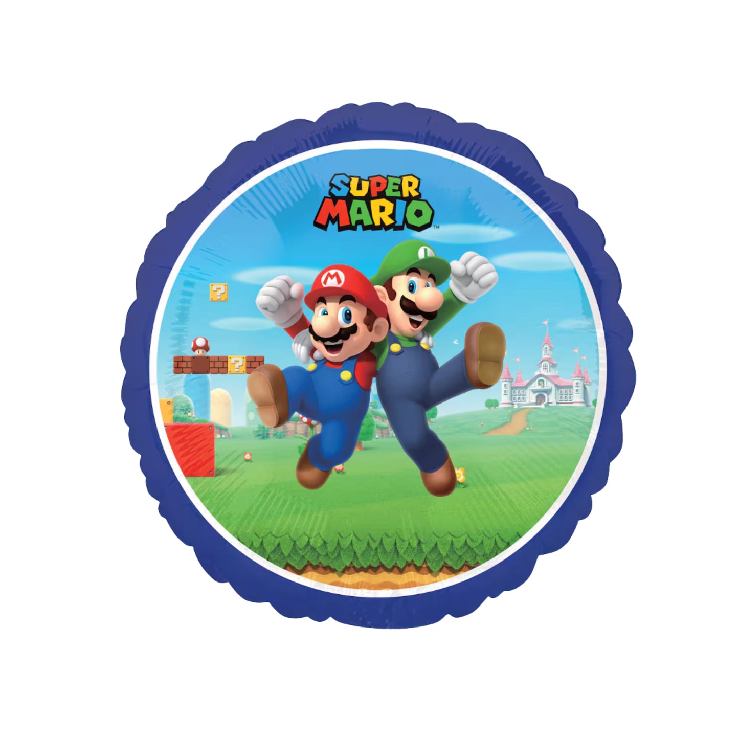 Mario Bros Foil Balloon 17"
