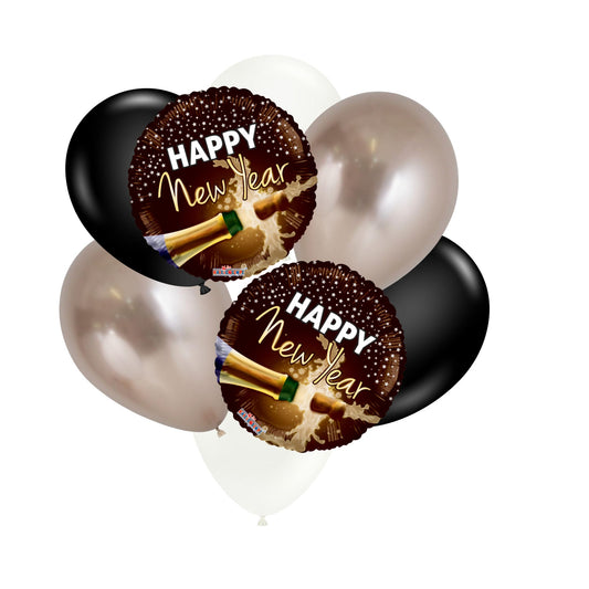 New Year's Champagne Bouquet