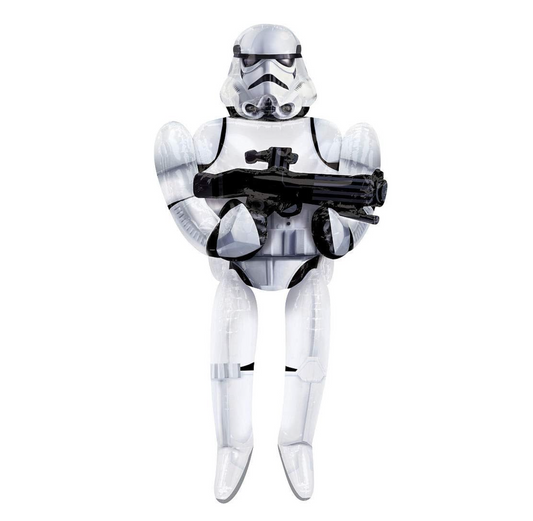 6ft Storm Trooper Air Walker Foil Balloon (Life Size)