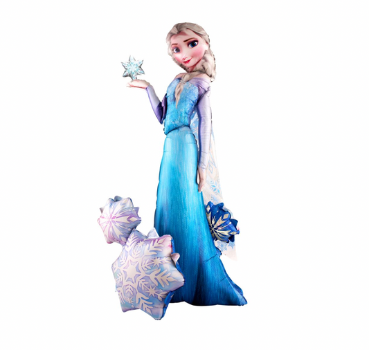57" Elsa The Snow Queen Air Walker Foil Balloon (Life Size)