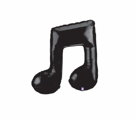 36" Musical Note Super Shape Foil Balloon