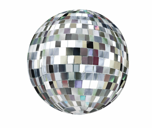 16" Disco Ball Orbz Foil Balloon