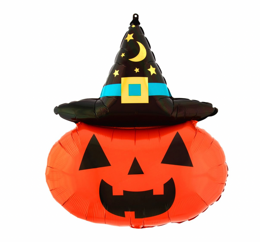 Witchy Pumpkin Super Shape Balloon 28"