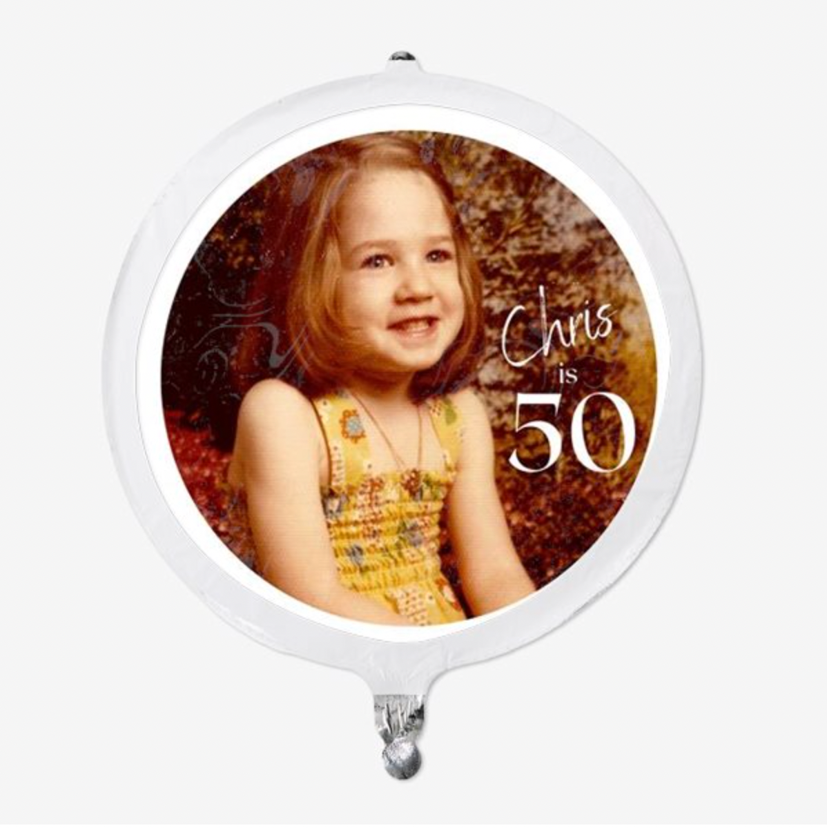 Custom Script Birthday Balloon 18"