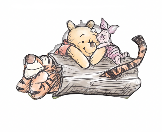 Super Shape Winnie The Pooh & Friends Balloon 31"