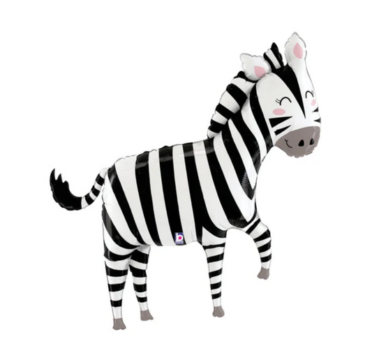 Super Shape Zebra Balloon 50"