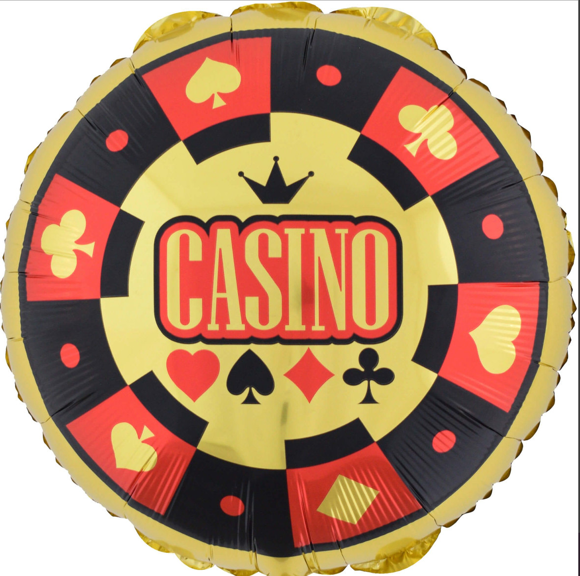 Casino Night Foil Balloon 18''
