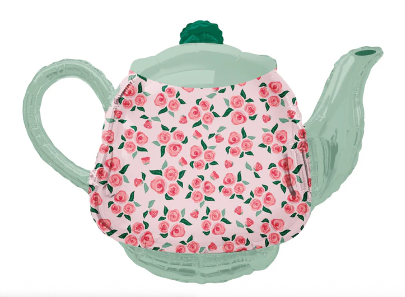 Large Teapot Foil Balloon 36''