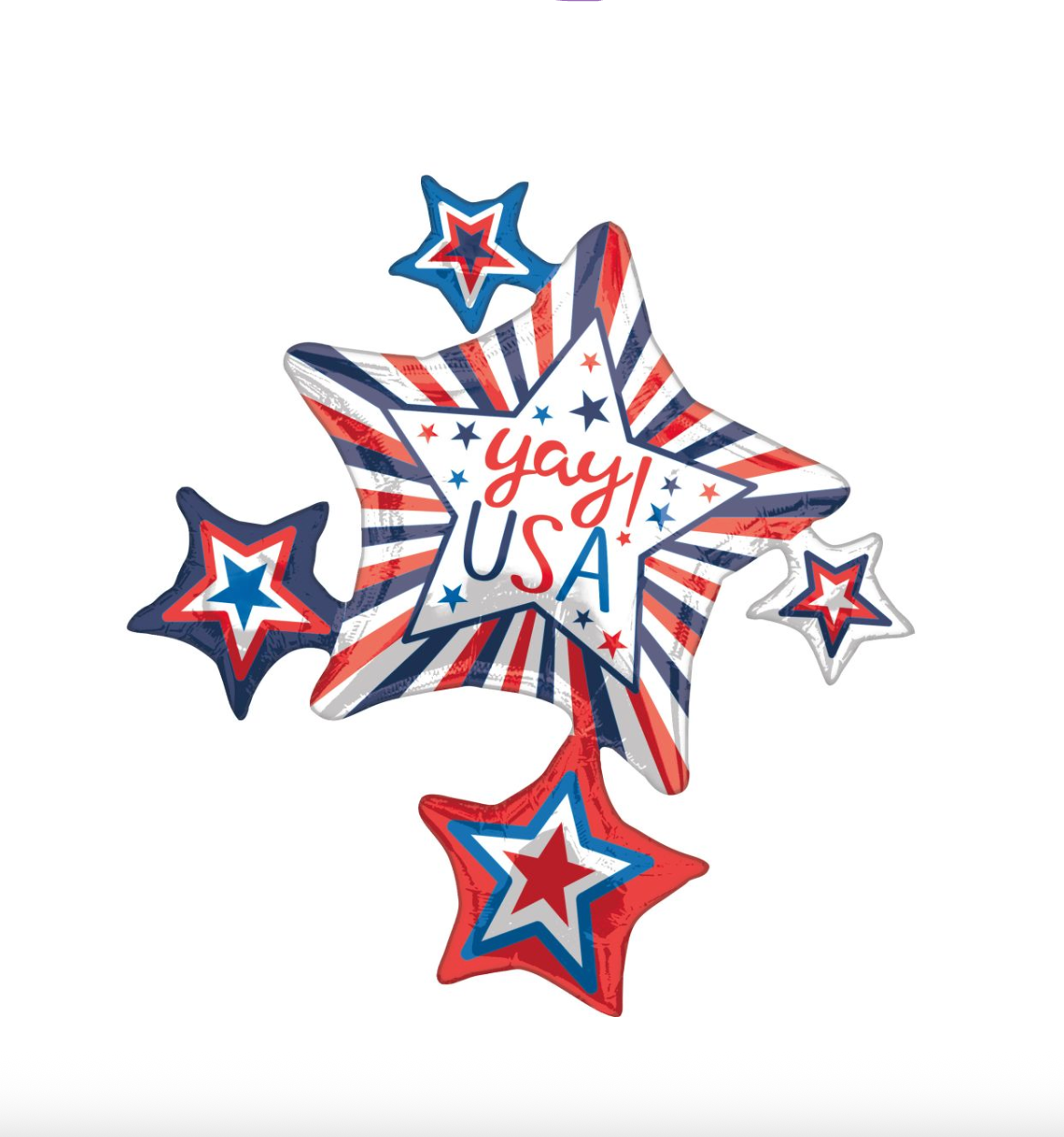Yay! USA Star Cluster Balloon 35''