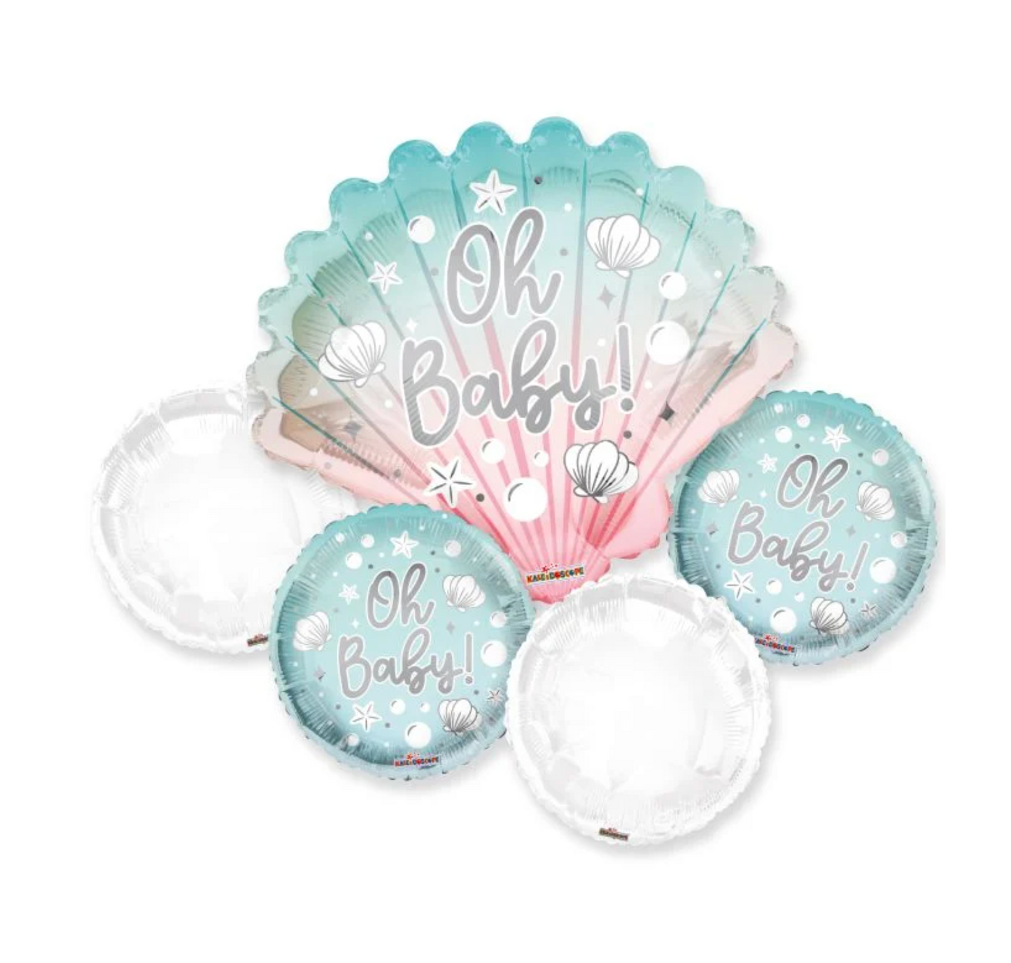 Oh Boy! Shell Balloon Bouquet