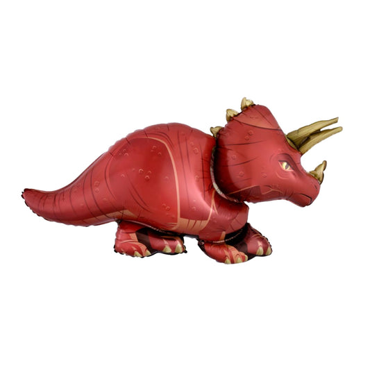 Triceratops Dino Super Shape Foil Balloon 42"