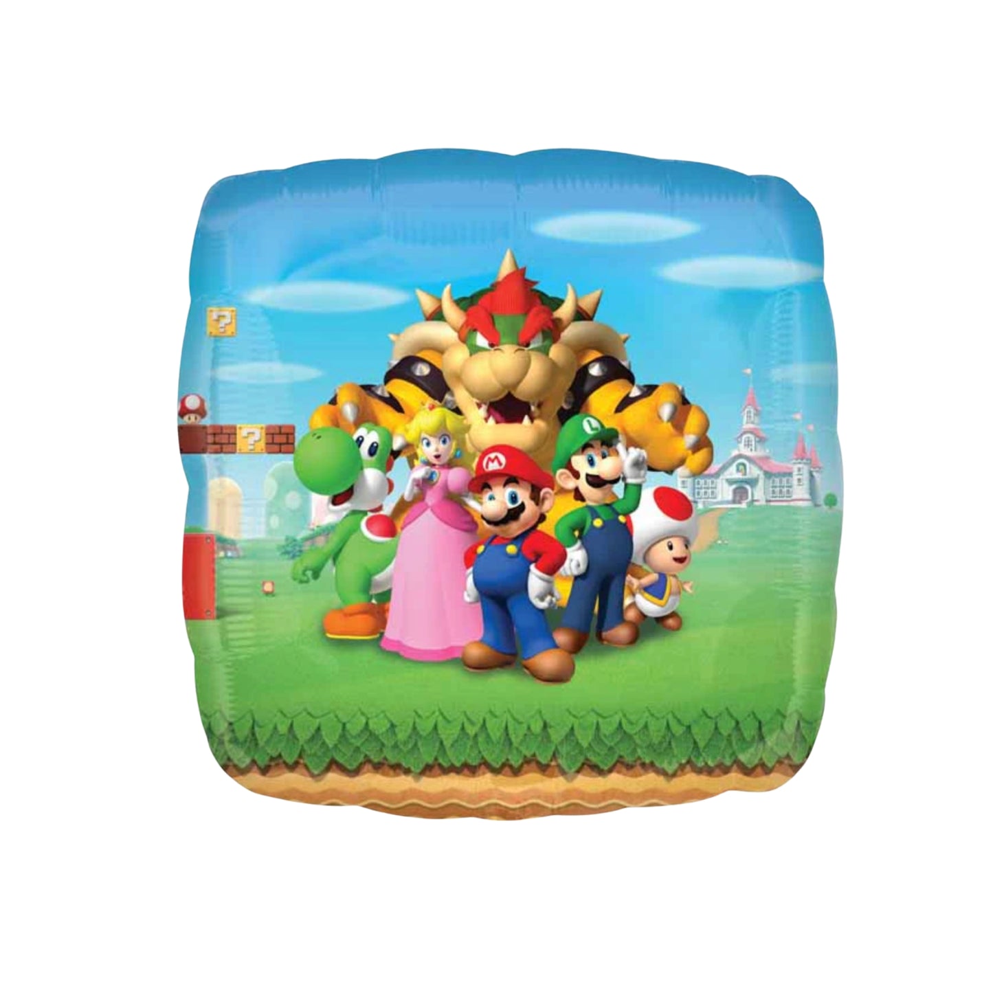 Super Mario Jumbo Square Foil Balloon 28''