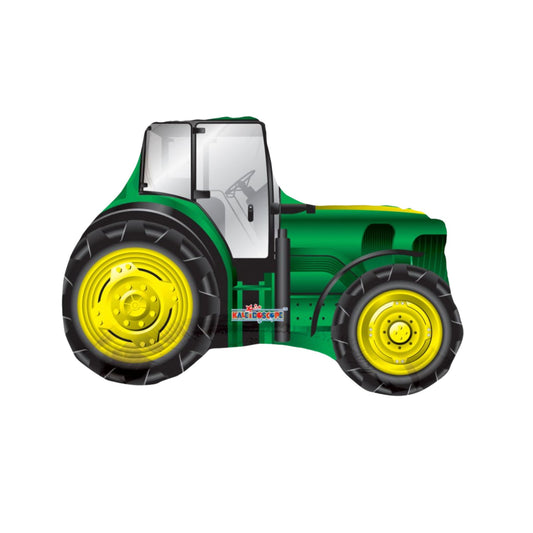Green Tractor Super Shape Foil Balloon 28"