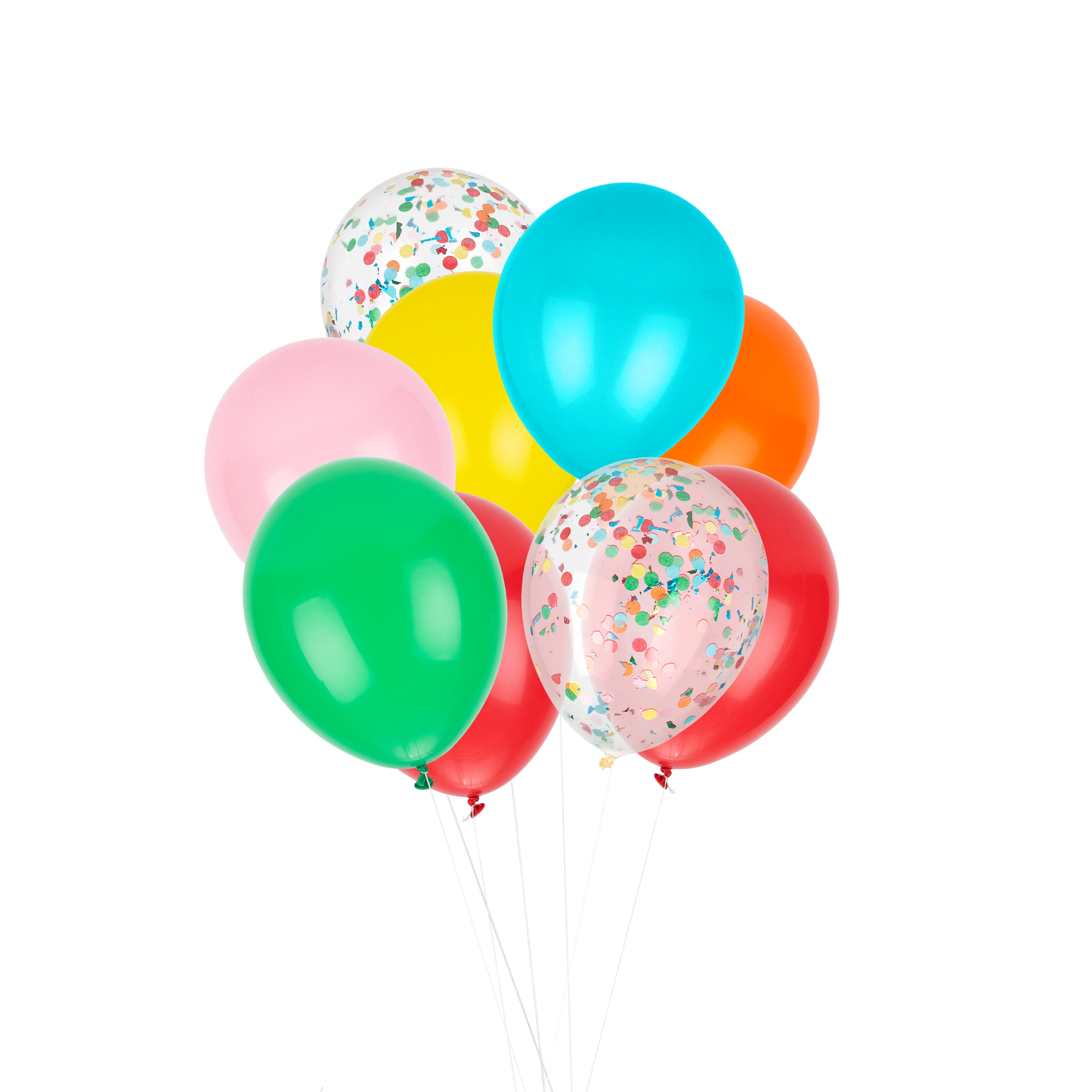 Primary Color Classic Balloons 11"