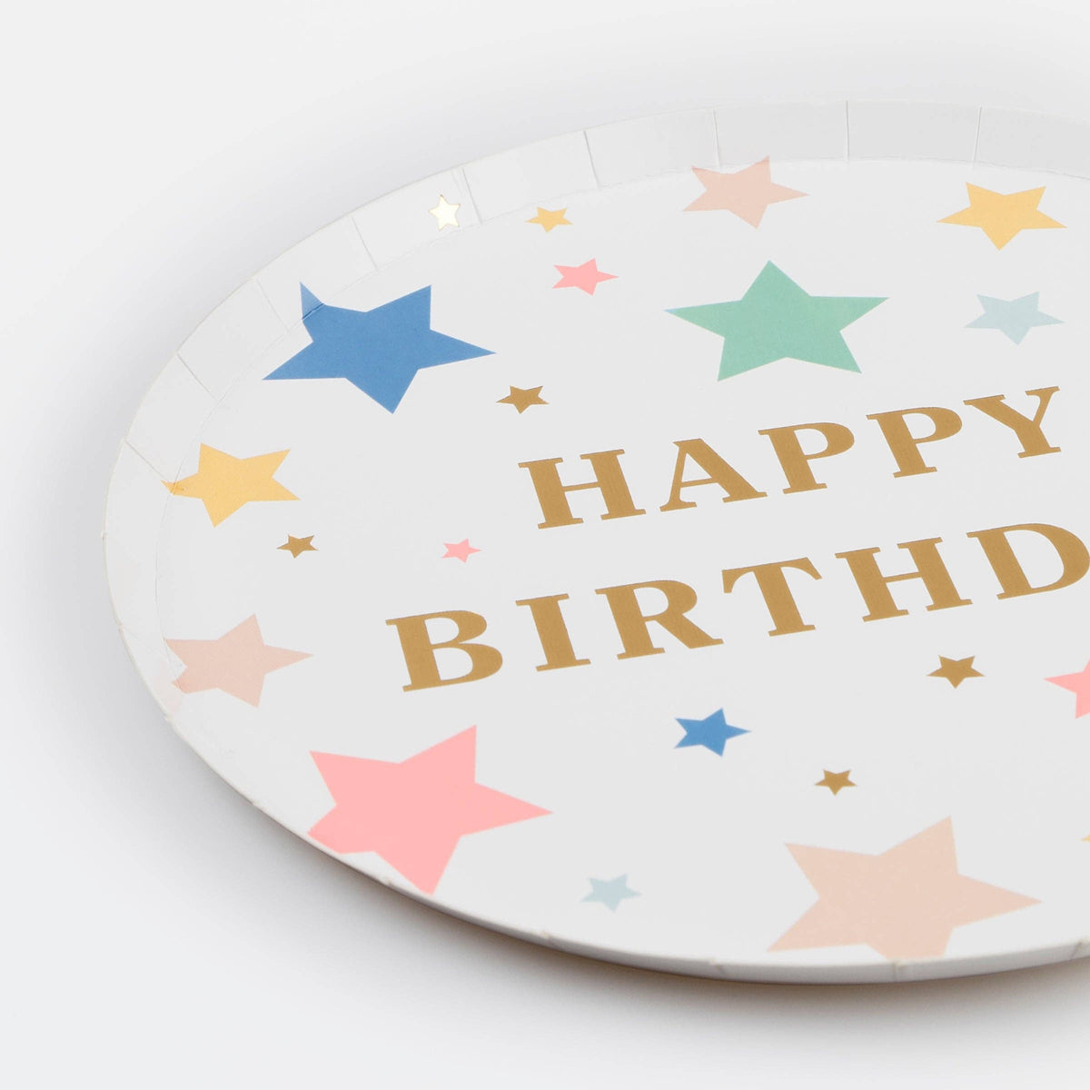 Happy Birthday Stars Side Plates