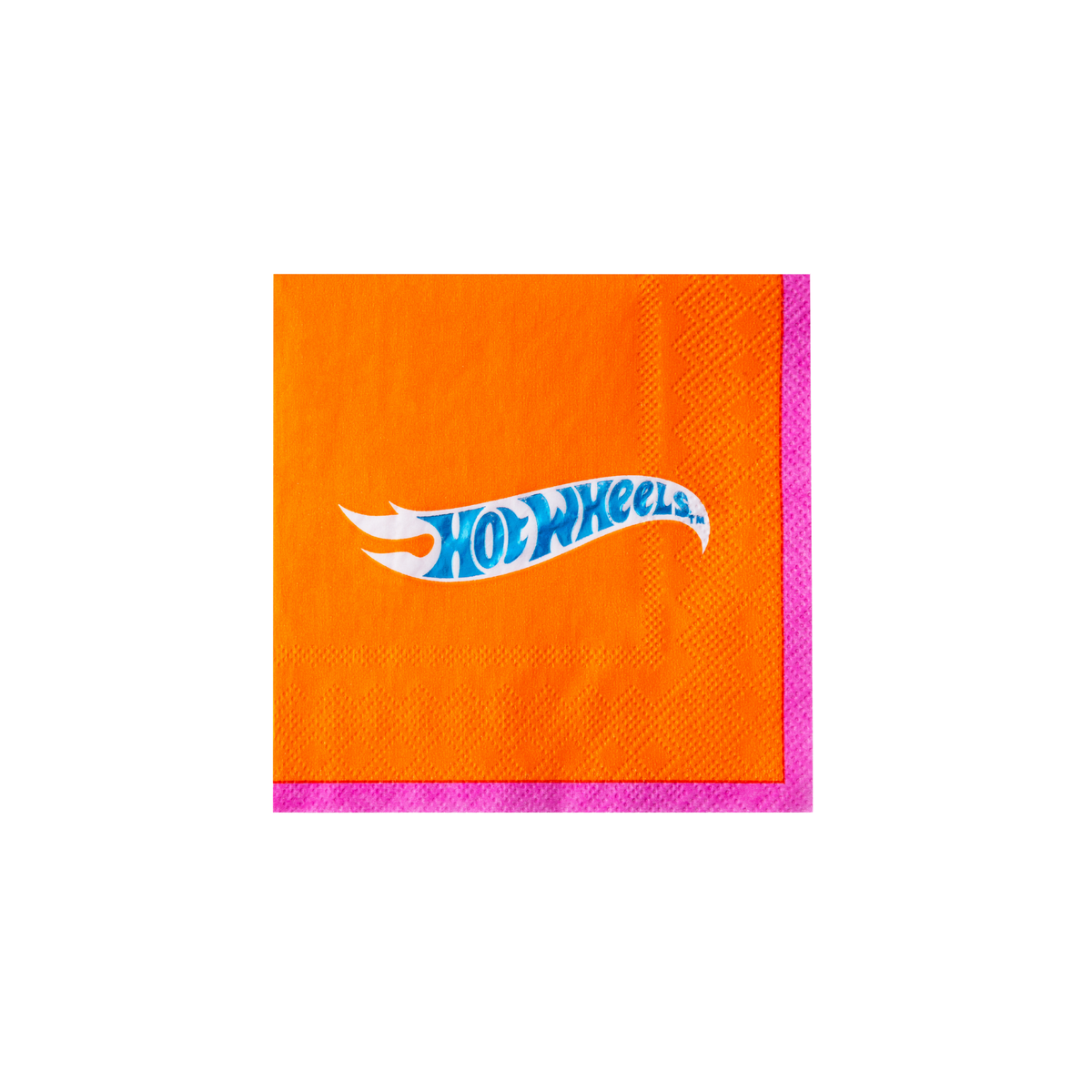 Hot Wheels™ Orange & Pink Cocktail Napkins – Set of 20
