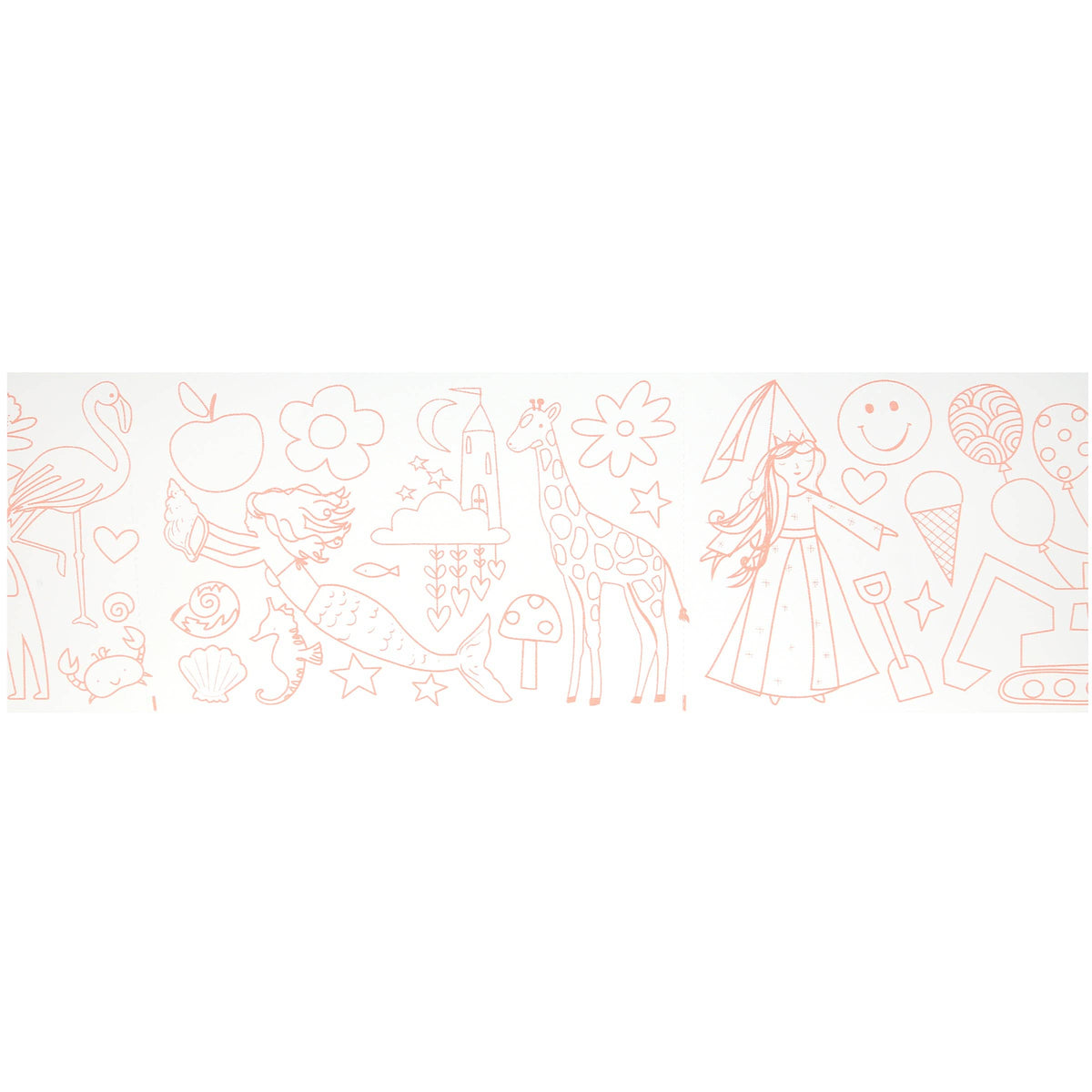 Happy Icons Colouring Roll