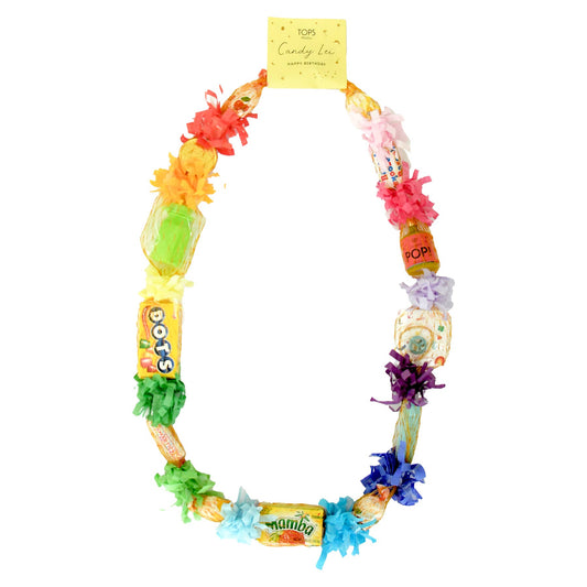 Candy Lei Necklace - Happy Birthday